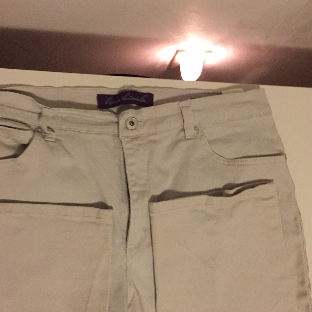Khaki Jeans Almost New! Size 14P Gloria Vanderbilt